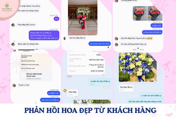 Mẫu Hoa Đặc Biệt Tặng Mẹ Ngày 2010